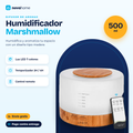 Humidificador difusor de aromas de 500 ml Nova Home con diseño tipo madera